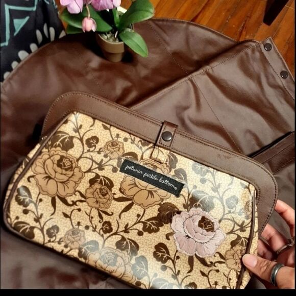 Petunia Pickle Bottom Handbags - Gorgeous Petunia Pickle Bottom Diaper Bag